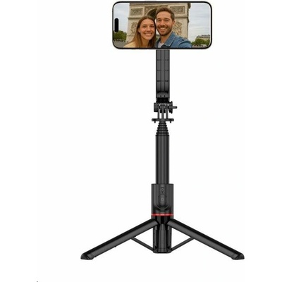 Swissten Bluetooth selfie stick tripod (kompatibilní s MagSafe) 32000500 – Sleviste.cz