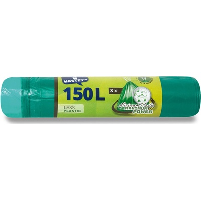 Wastey´s Less Plastic zatahovací pytle 150 l 25 µm 8ks