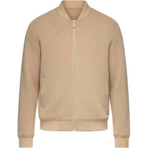 Ombre Clothing Мъжко бомбер със raglan ръкави - бежово V2 Ombre Clothing Ombre Clothing | Mnogotsveten | МЪЖЕ | S