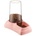 ZooBeeDoo автоматична поилка/хранилка - розова 1 бр - 33, 5 x 23 x 26, 5 см