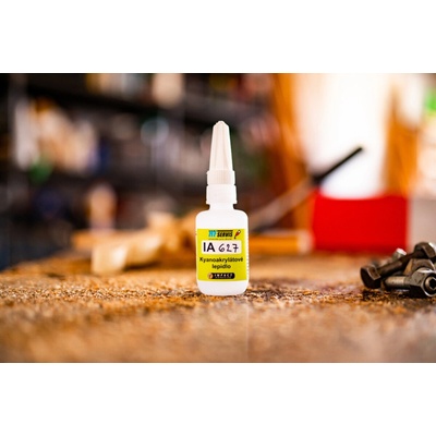 Impact Adhesive IA 627 Kyanoakrylátové lepidlo pre stredné škáry, so strednou viskozitou a pomalším vytvrdzovaním 20 g