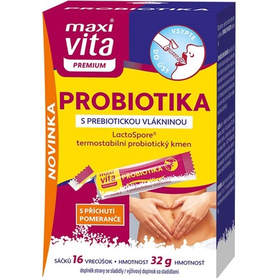 MaxiVita Premium Probiotiká 16 ks