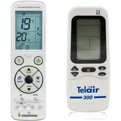 General TELAIR 300 - SILENT 3800H, 5300H, 5400H, 7300H, 7400H, 8400H, 12000HT, Dualclima - луксозно с подсветка дистанционно управление (300)