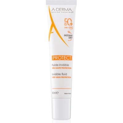 A-DERMA Protect Invisible Fluid защитен флуид SPF 50+ 40ml