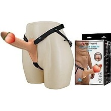 Pretty Love Landon Harness Briefs Flesh, duté strap-on dildo