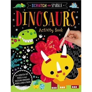 Scratch and Sparkle Dinosaurs Activity Book | Make Believe Ideas Ltd, Stuart Lynch (ISBN: 9781788436755)