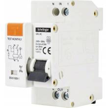 RCBO 2P Jistič C 16A 30mA Typ AC SCHELINGER A08-GKL-AC-C16