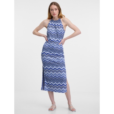 orsay Синя дамска рокля с десен ORSAY Orsay | Sin | ЖЕНИ | XS