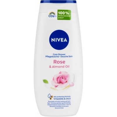 Nivea Rose & Almond Oil sprchový gél 250 ml