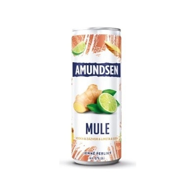 Amundsen Mule vodka & zázvor & limeta & soda 6% 0,25 l (plech) – Zboží Dáma