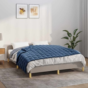 Pure Line Home Тежко одеяло синьо 138x200 см 6 кг