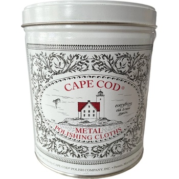 Cape Cod Кърпи за полиране на метал Cape Cod в икономичен тенекиен контейнер