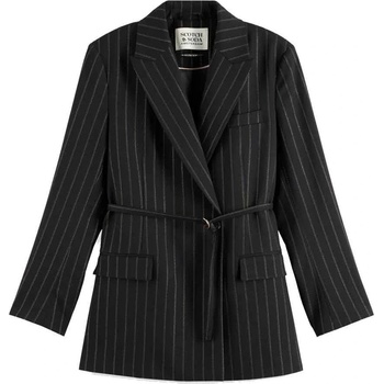 Scotch & Soda Сако Scotch & soda 179153 blazer - Black (Lurex pinstripe Evening Black)