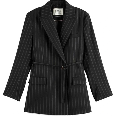 Scotch & Soda Сако Scotch & soda 179153 blazer - Black (Lurex pinstripe Evening Black)