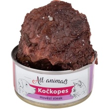 All Animals kočkopes steak z hovězí svaloviny 100 g
