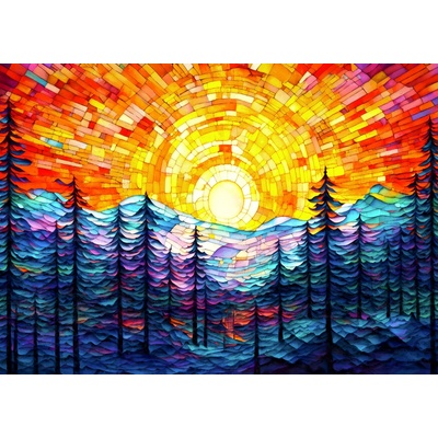Enjoy - Puzzle Glorious Sunset - 1 000 piese
