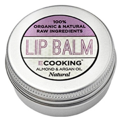 Ecooking Ecooking органично арганово масло хидратиращ балсам за устни неутрален 15 ml
