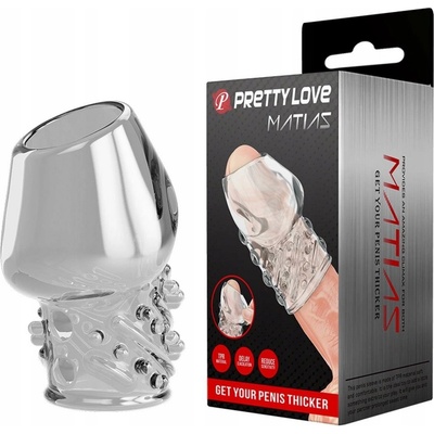 Pretty Love Matias Penis Sleeve Clear