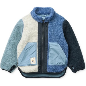 LIEWOOD Детско поларено яке LIEWOOD Kid's Noam Pile Jacket Fleece jacket - Riverside Multi Mix - размер 122 (EU) (703-6689-0218)
