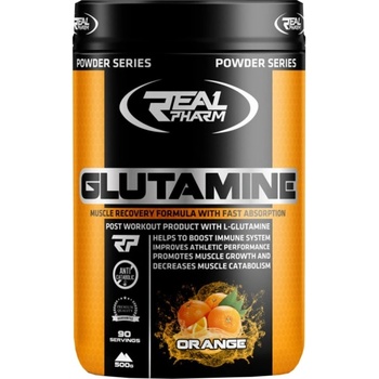 REAL PHARM Glutamine [500 грама] Манго и маракуя