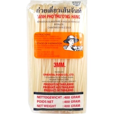 Farmer Brand Rýžové nudle tyčky 3mm M FARMER 400 g