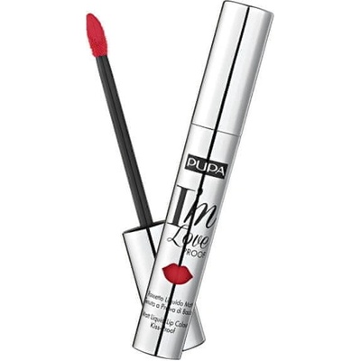 Pupa I´m Loverproof Matt Liquid Lip Colour Tekutý matný rúž 010 Fire Red 2,7 ml