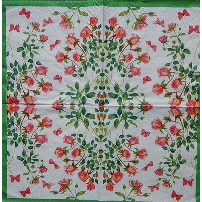TETE obrúsky Růžičky a motýlci 33x33cm