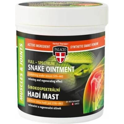 Masť Palacio Snake s hadím jedom na bolesti svalov a kĺbov 125 ml