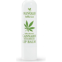 Olivolio Botanics Cannabis Oil CBD Lip Balm Balzam na ústa s konopným olejom 4,5 g