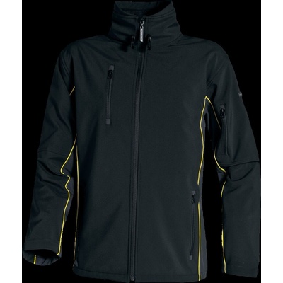 Delta Plus Softshellová bunda HORTEN Čierna Oranžová