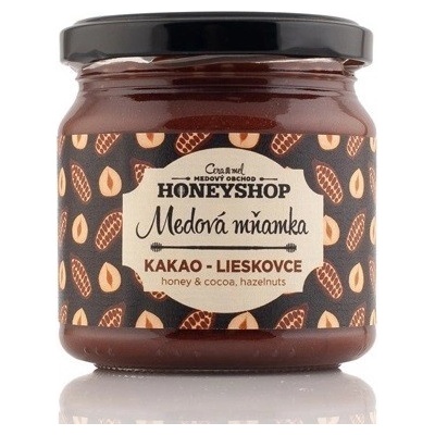 Medová mňamka Kakao a Lieskovce 290 g