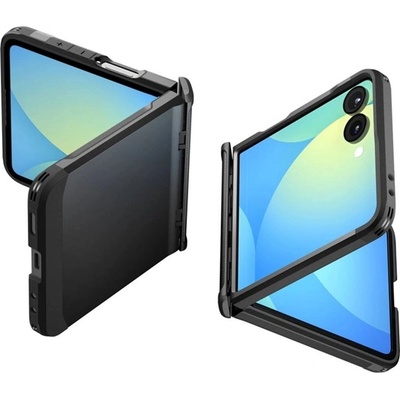 Spigen Samsung Z Flip7 SPIGEN SLIM ARMOR PRO Силиконов протектор за телефон, устойчив на удари, MagSafe, ЧЕРЕН ACS09558 (ACS09558)