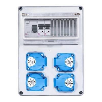 ETI EDS8 RCD 4 B IP44 4x230V 001105206