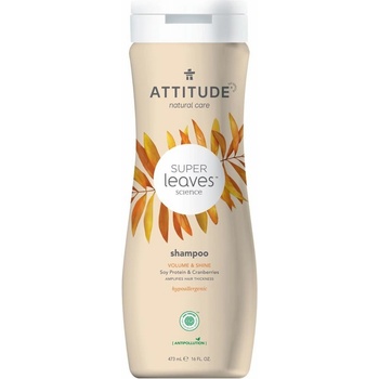 Attitude Super leaves Shampoo lesk a objem pro jemné vlasy 240 ml