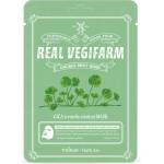 FORTHESKIN Успокояваща маска FORTHESKIN SUPER FOOD REAL VEGIFARM DOUBLE SHOT MASK-Cica