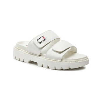 Tommy Jeans nazouváky Tjw Puffed Sandal EN0EN02560 ecru