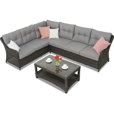 Garden Point Градински кът с маса Toledo Corner антрацит Garden Point (GAP132-COR)