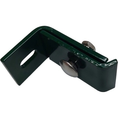 Příchytka do zdi ve tvaru "L" 65x45mm RAL 6005