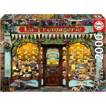 Educa Пъзел Educa - Магазин за сирене, 2000 части (EDU20264)