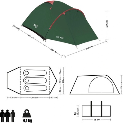 NILS Camp NC6013 Rocker