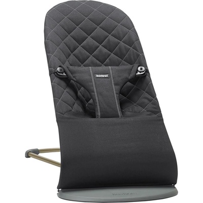 BabyBjörn Lehátko Bouncer Bliss Woven - Black – Sleviste.cz