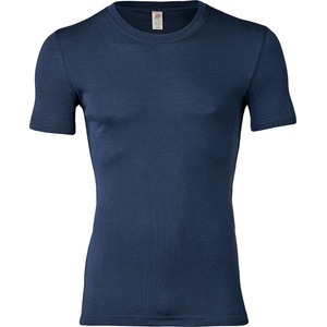 Engel Мъжко копринено термобельо Engel Shirt S/S Merino base layer - Marine - размер 54/56 (EU) (014-0746-0413)