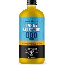 Fire & Smoke BBQ grilovací omáčka Tangy Mustard BBQ Sauce 303 g