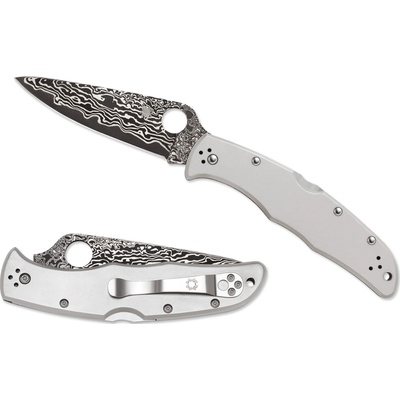 Spyderco Endura 4 Titanium Damascus