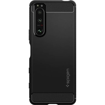 Image 1 of Spigen Калъф Spigen - Rugged Armor, Sony Xperia 5 III, черен (8809756648854)