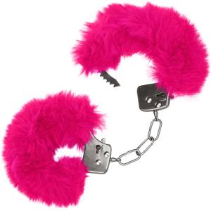 California Exotics Ultra Fluffy Furry Cuffs Pink