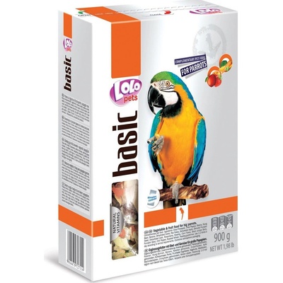 Lolo pets Basic Veľký papagáj 0,9 kg