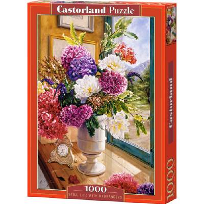 Castorland Zátiší s kyticí hortenzii 1000 dielov