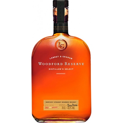 WOODFORD RESERVE STRAIGHT Bourbon 43,2% 1 l (holá láhev)