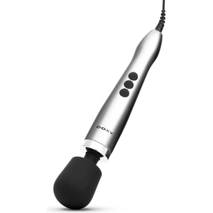 Doxy 2.0 Die Cast Max Plug-In Wand Massager Metal Silver